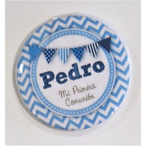 Chapa recuerdo comunión 1
