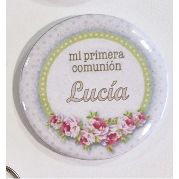 Chapa recuerdo comunión 3