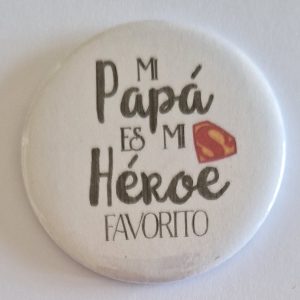 Imán papá heroe grande